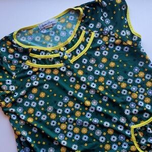 Vintage Anne Fashion Floral Top M